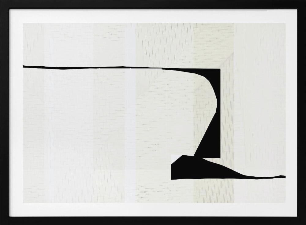 Weiße Webkunst 2 | Poster