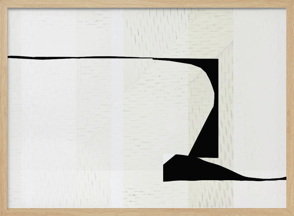 Weiße Webkunst 2 | Poster