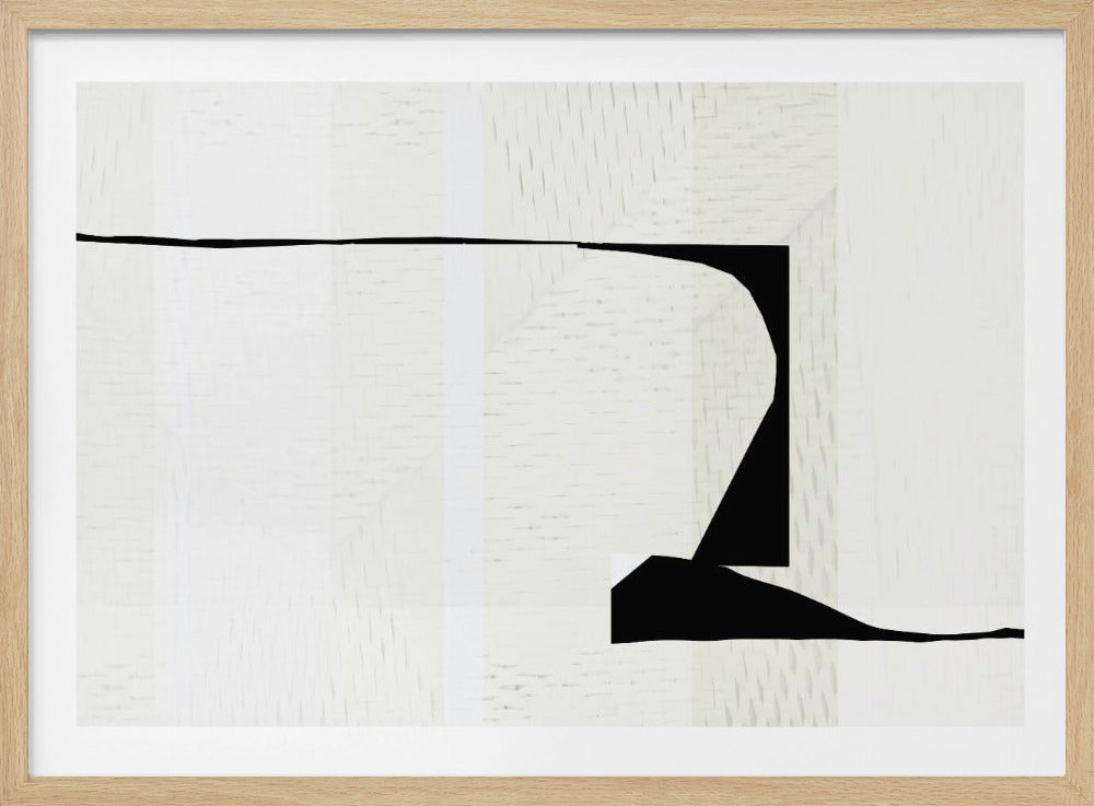 Weiße Webkunst 2 | Poster