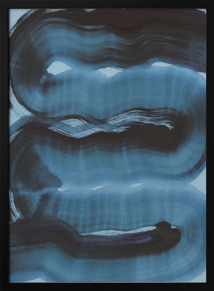 Abstrakte Pinselstriche 163 | Poster