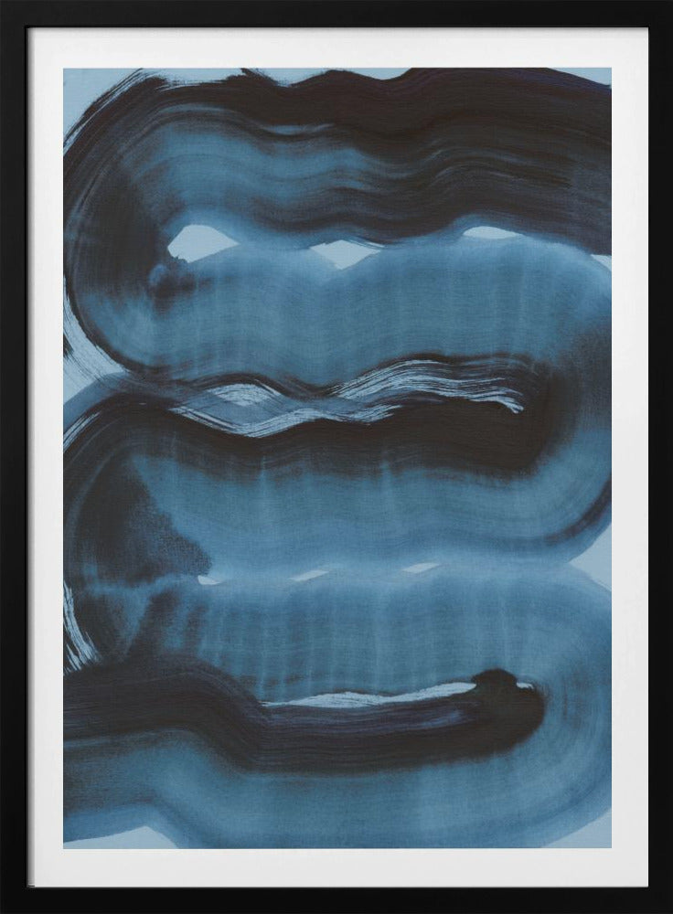 Abstrakte Pinselstriche 163 | Poster