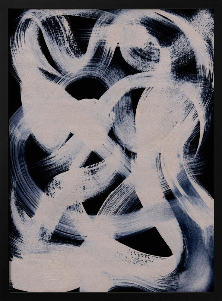 Abstract Brush Strokes 164 | Poster