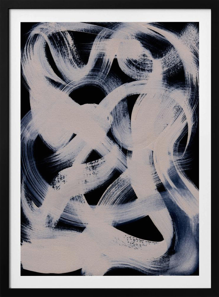 Abstract Brush Strokes 164 | Poster
