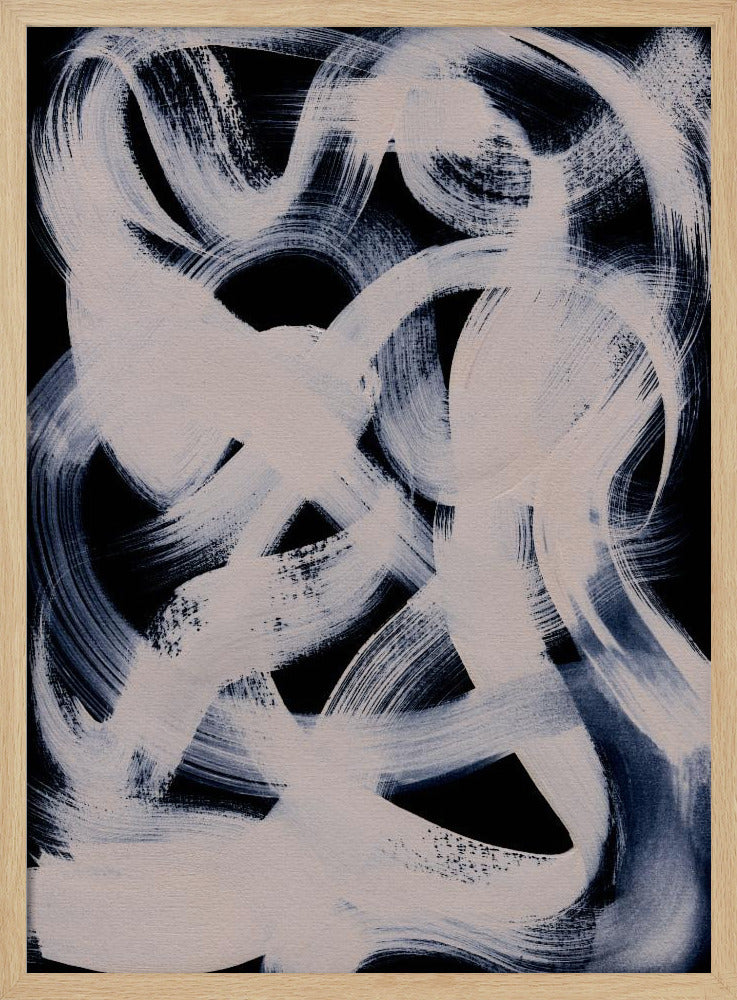 Abstract Brush Strokes 164 | Poster