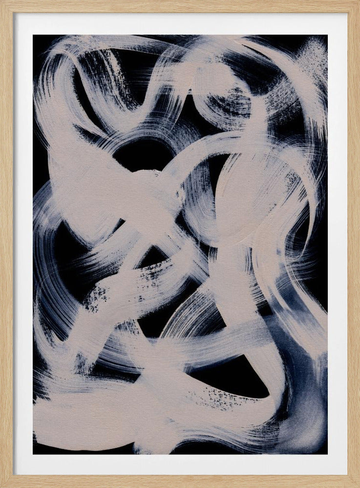 Abstract Brush Strokes 164 | Poster
