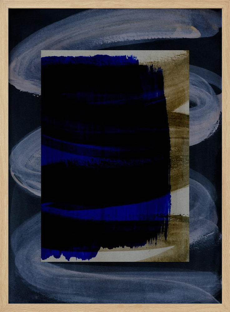 Abstrakte Pinselstriche 165 | Poster