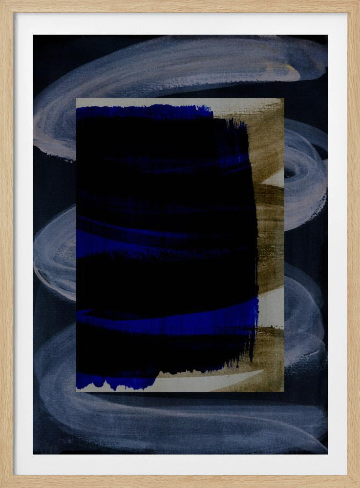 Abstrakte Pinselstriche 165 | Poster
