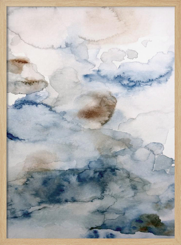 Oben in den Wolken 4 | Poster