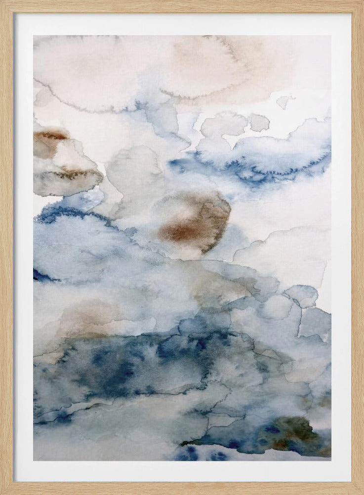 Oben in den Wolken 4 | Poster