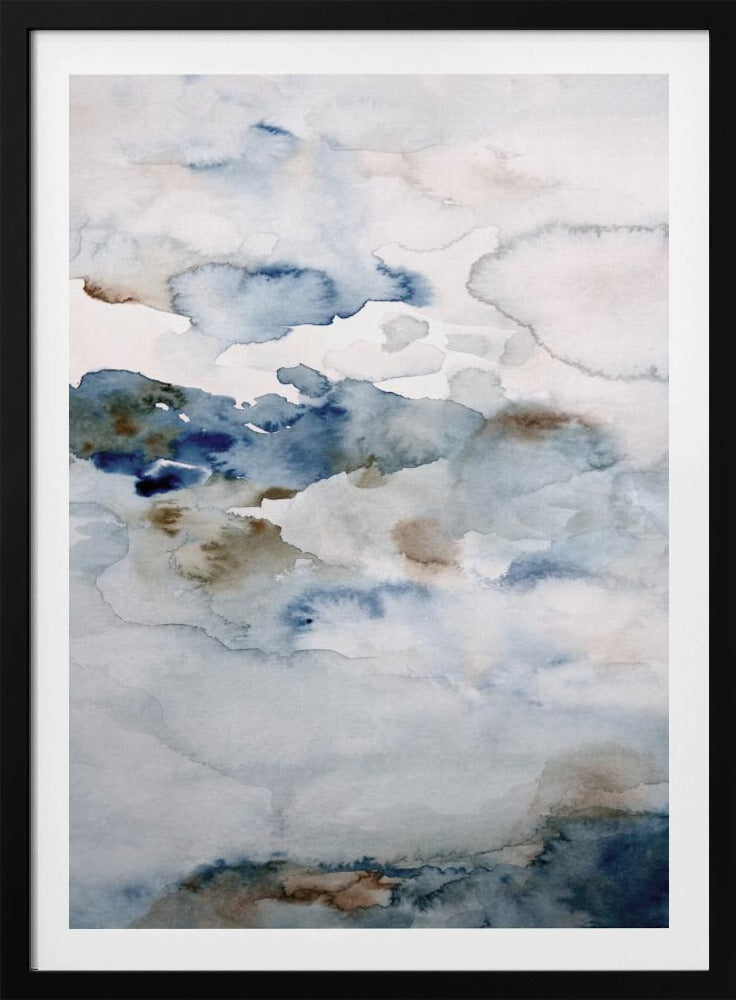 Oben in den Wolken 3 | Poster
