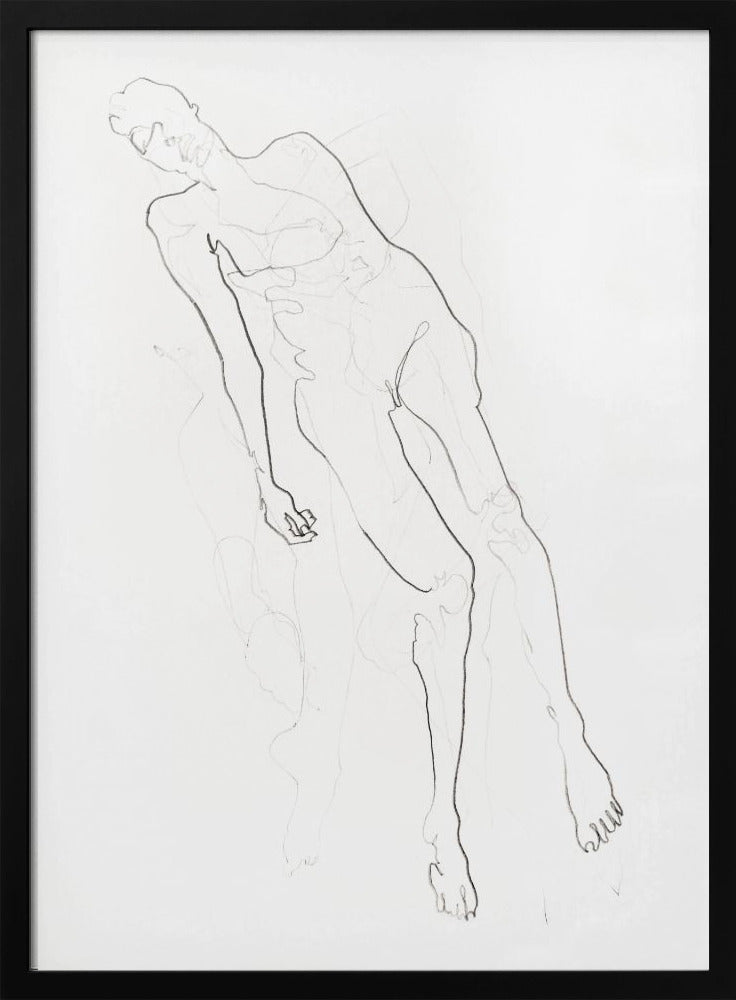 Misc Figure Study (erased) | Poster