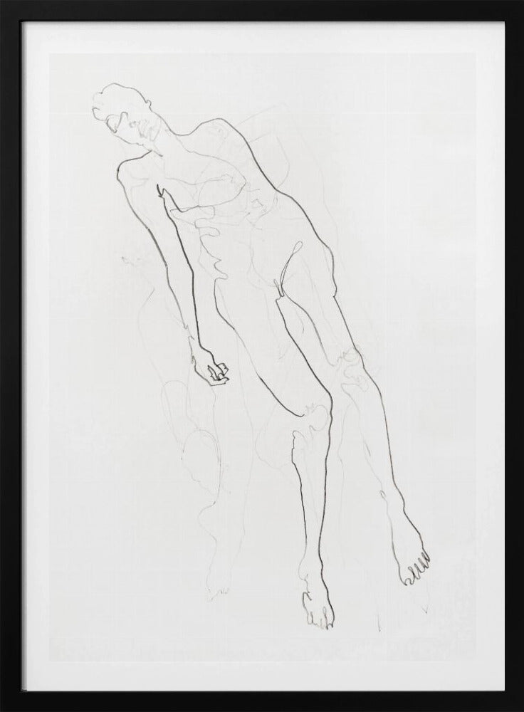 Misc Figure Study (erased) | Poster