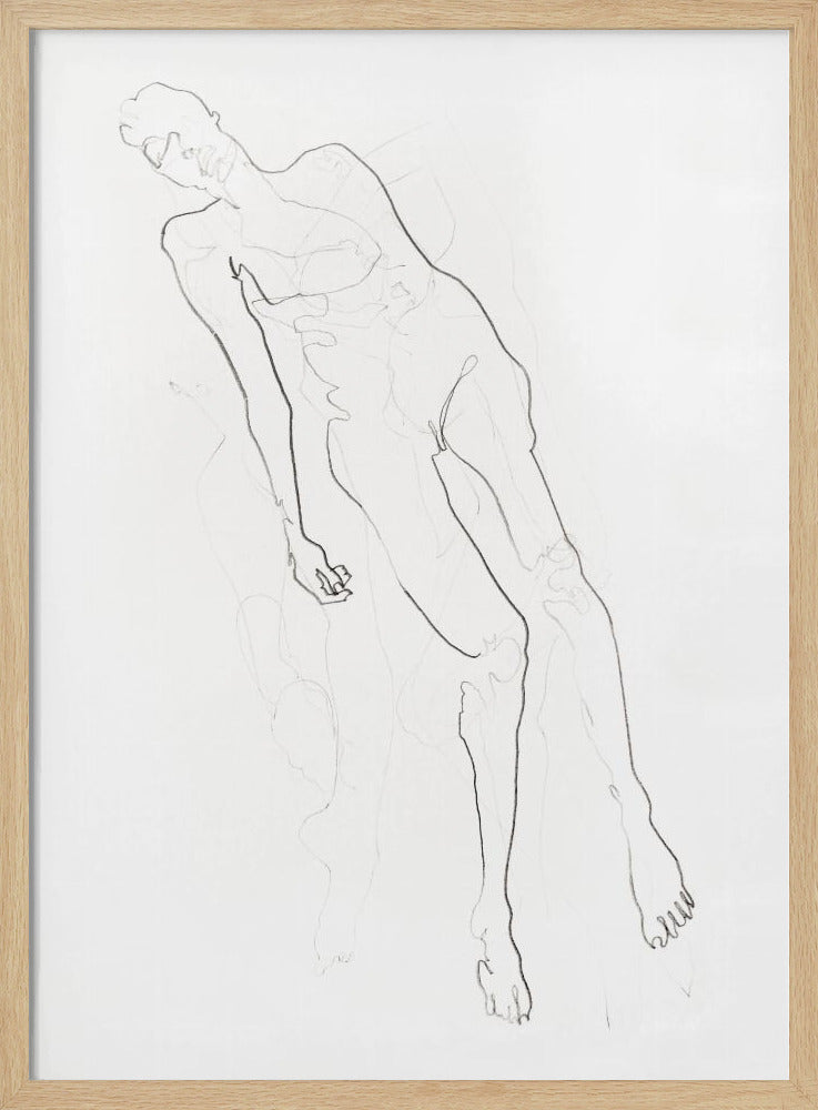 Misc Figure Study (erased) | Poster