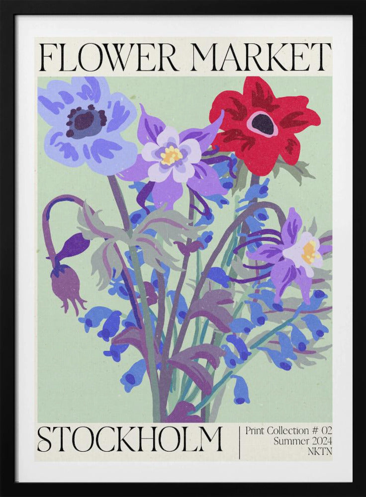 Stockholmer Blumenmarkt | Poster