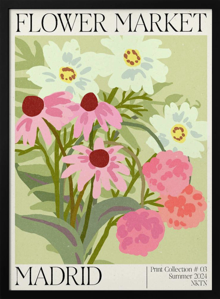 Blumenmarkt Madrid | Poster