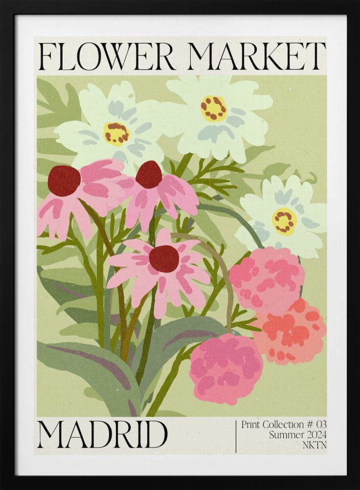 Blumenmarkt Madrid | Poster
