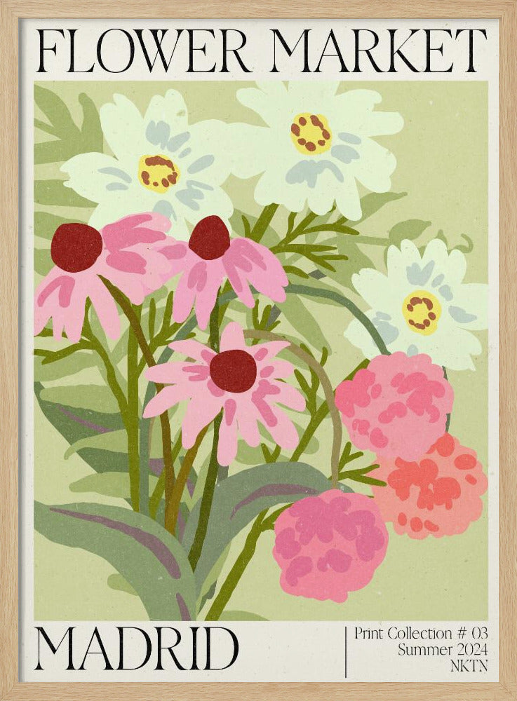 Blumenmarkt Madrid | Poster