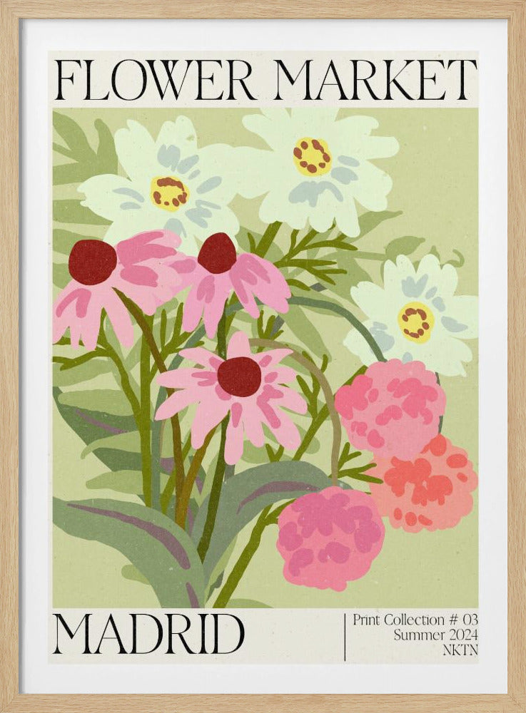 Blumenmarkt Madrid | Poster