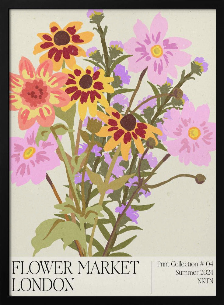 Londoner Blumenmarkt | Poster