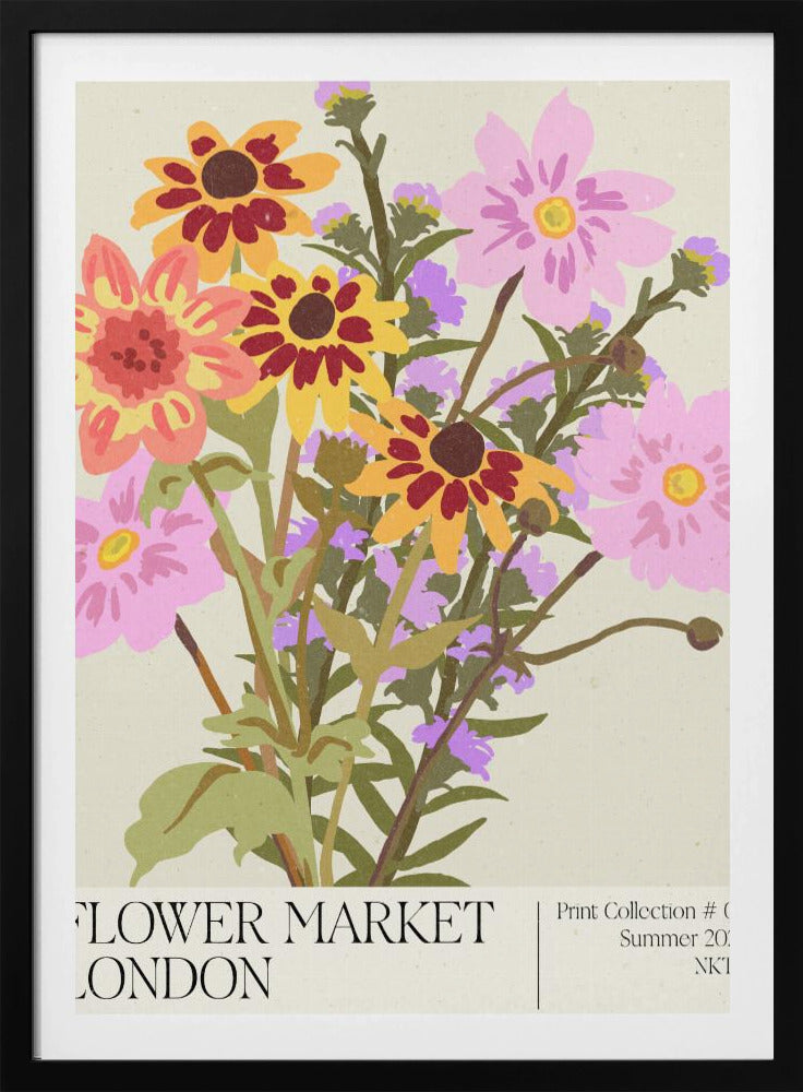 Londoner Blumenmarkt | Poster