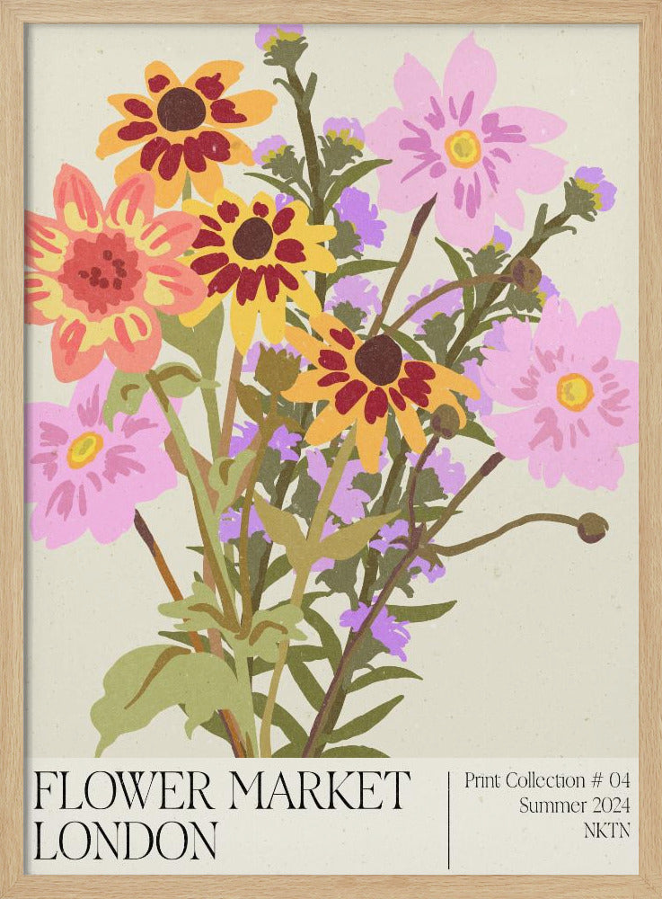 Londoner Blumenmarkt | Poster