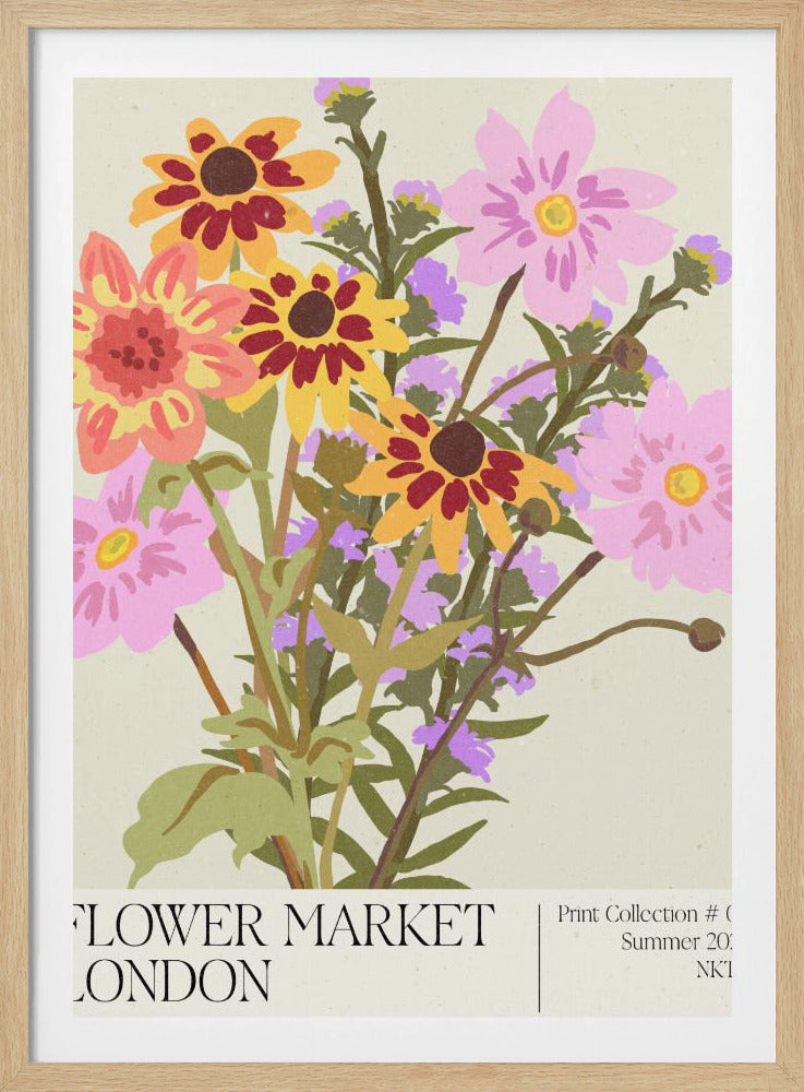 Londoner Blumenmarkt | Poster