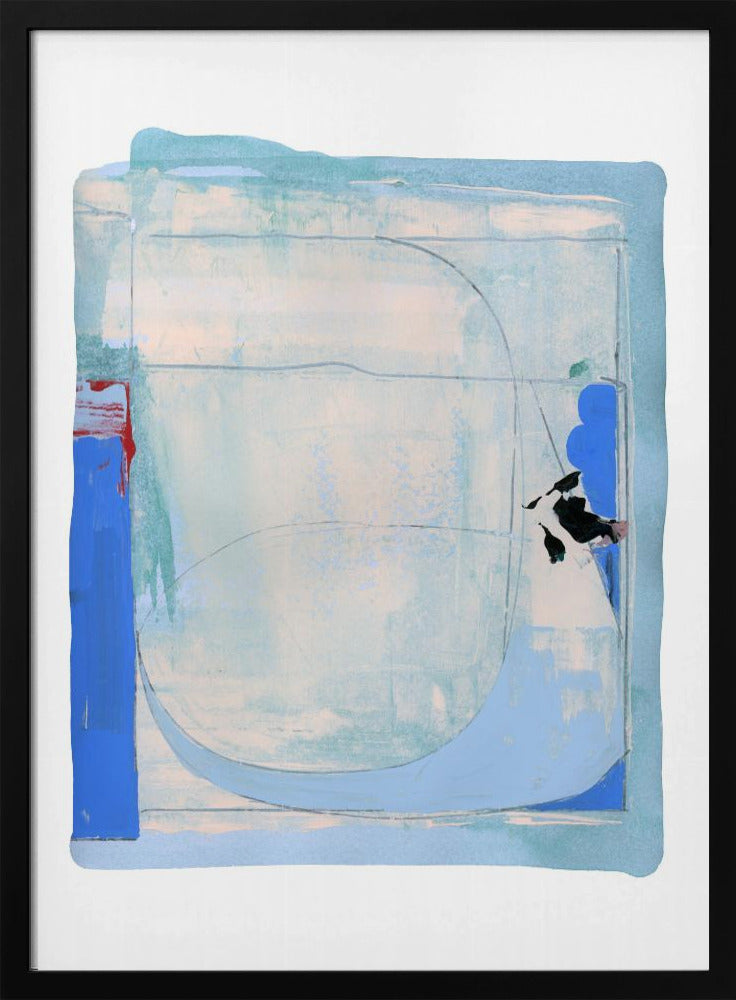 Blaue Ausdauer 1 | Poster