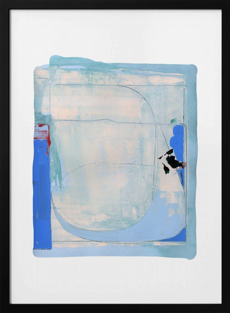 Blaue Ausdauer 1 | Poster