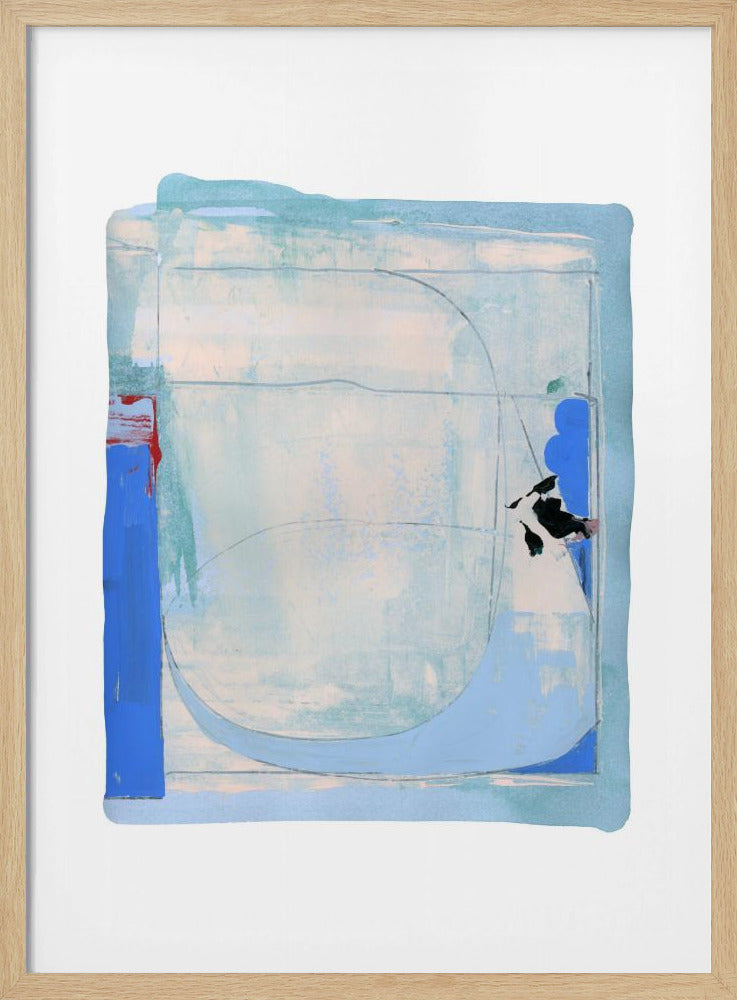 Blaue Ausdauer 1 | Poster