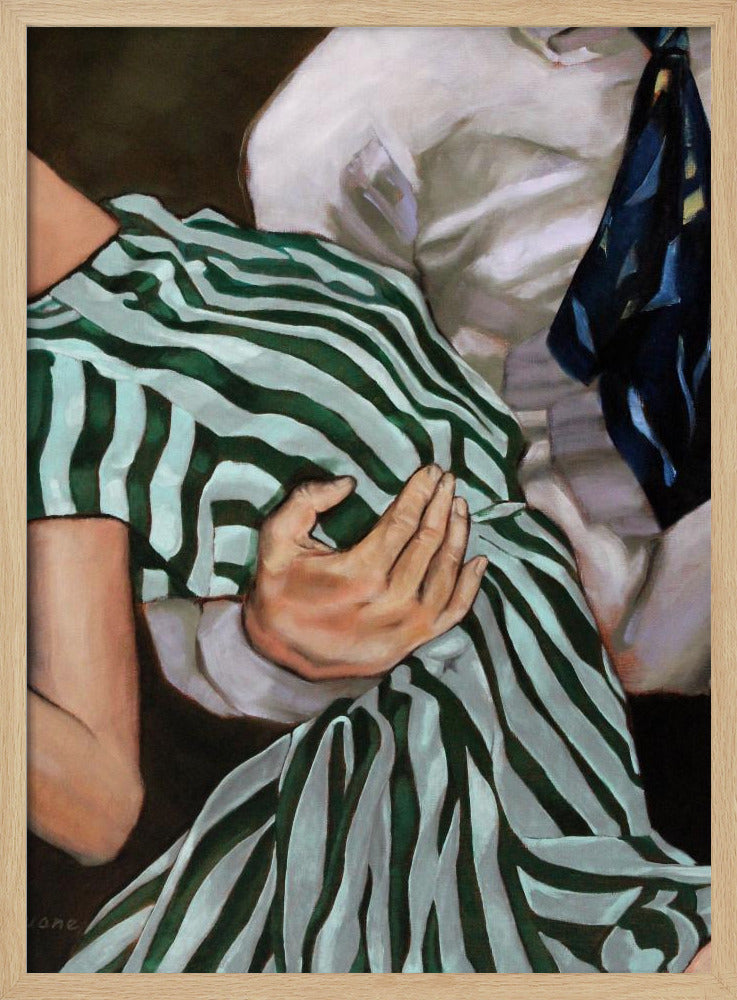 Gestreifte Schaukel | Poster