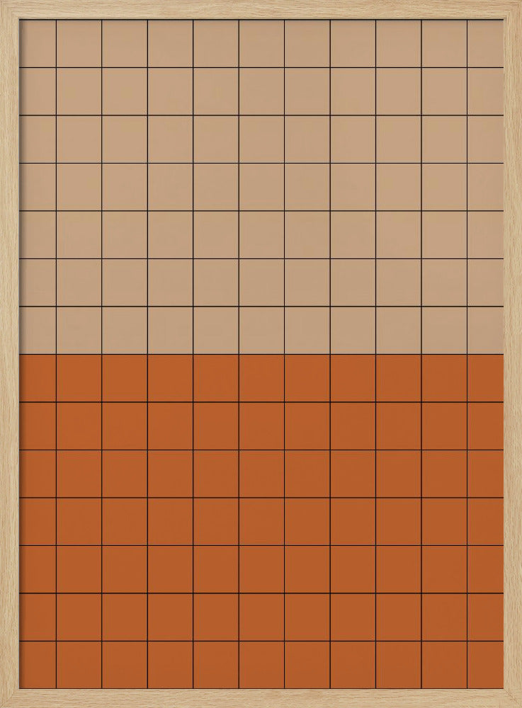 Herbstliche Charm-Quadrate | Poster