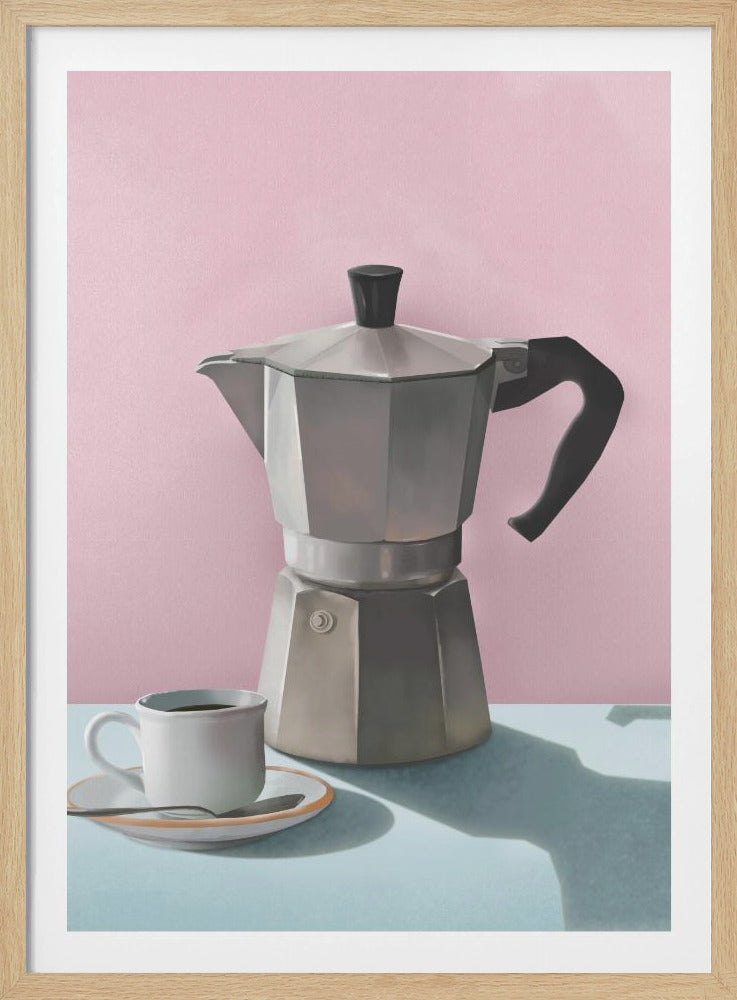 Moka-Kaffeekanne | Poster