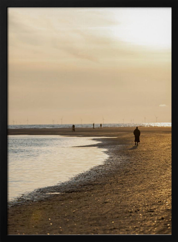 Abend am Strand 1 | Poster