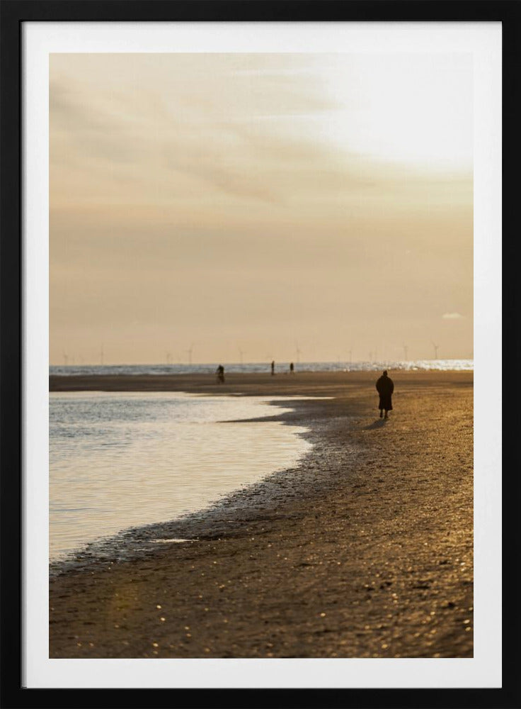 Abend am Strand 1 | Poster