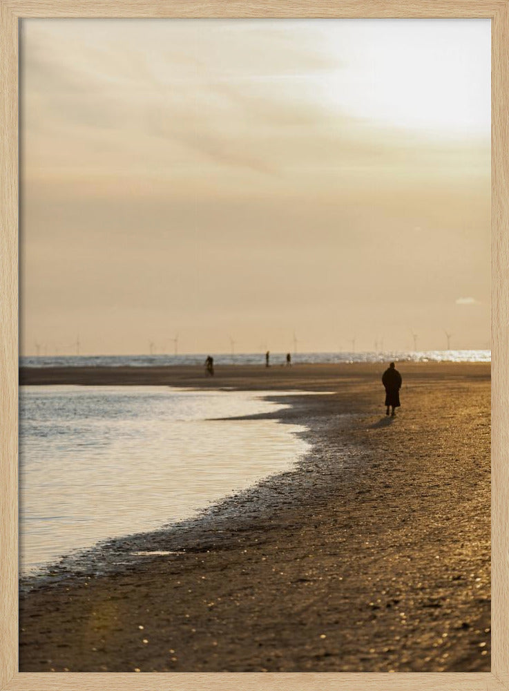Abend am Strand 1 | Poster