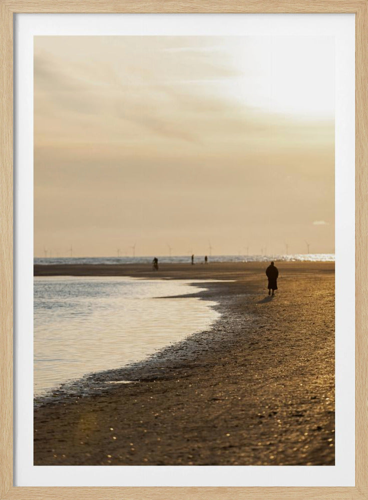 Abend am Strand 1 | Poster