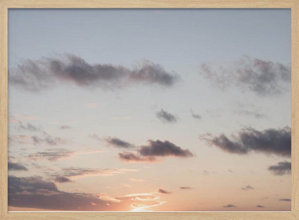 Pastellhimmel 17 | Poster