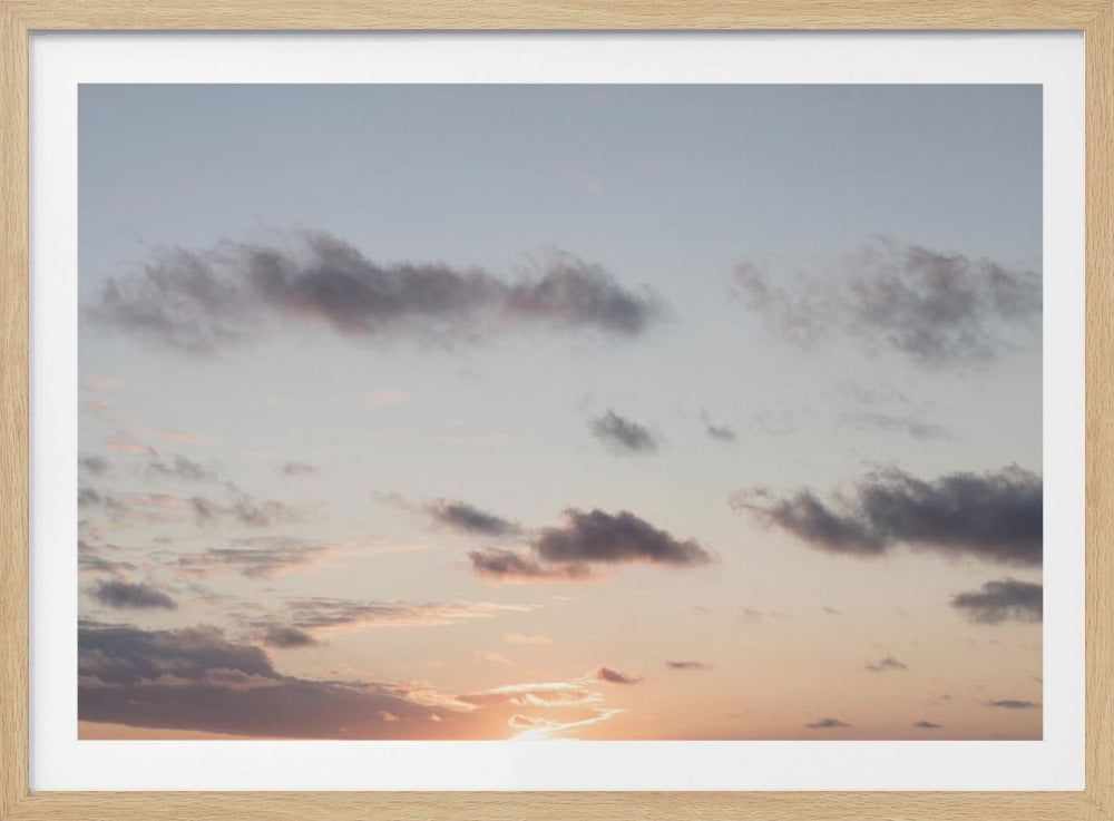 Pastellhimmel 17 | Poster