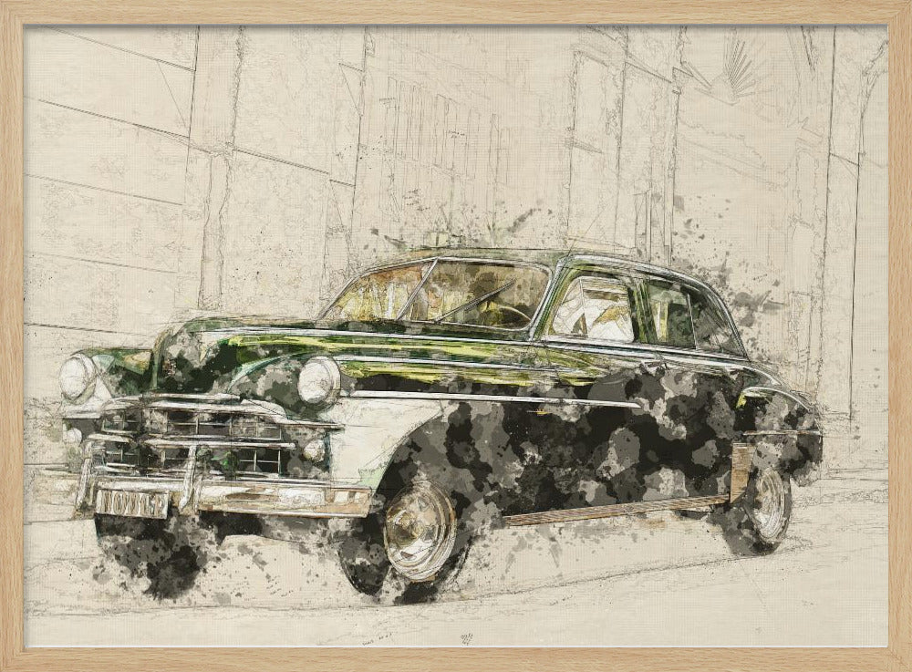Retro Car | Poster
