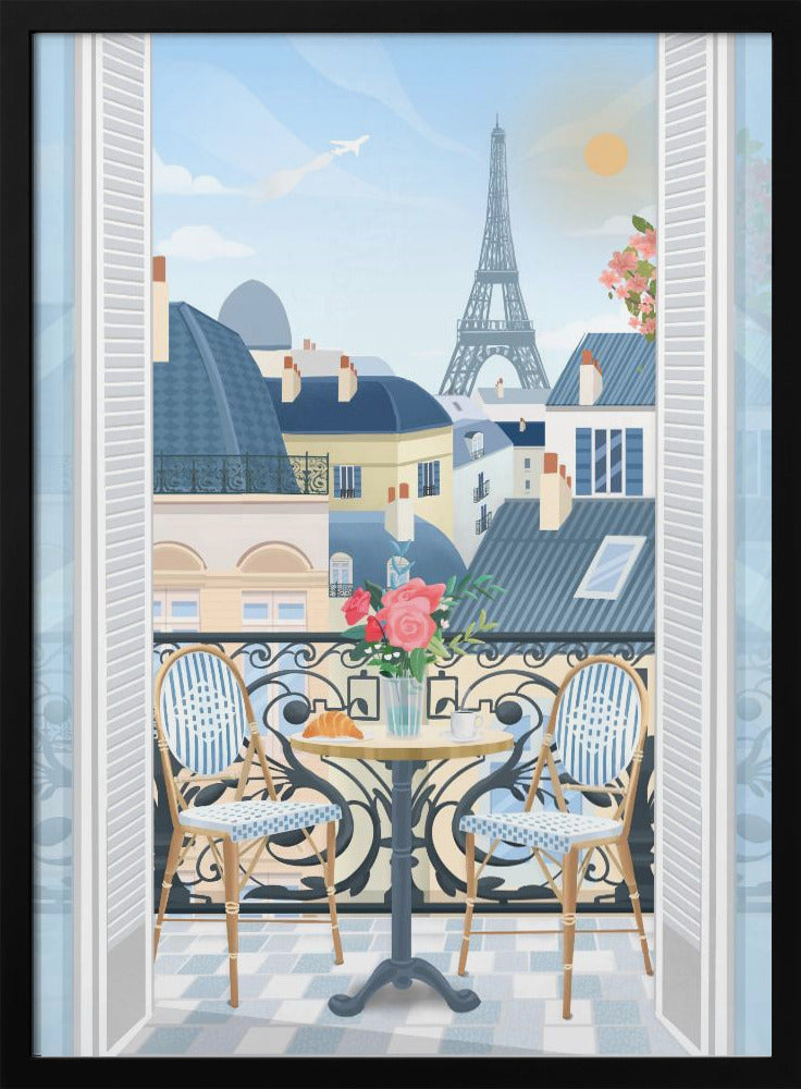 Pariser Terrasse | Poster