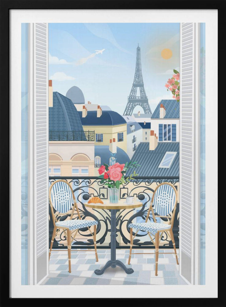 Pariser Terrasse | Poster