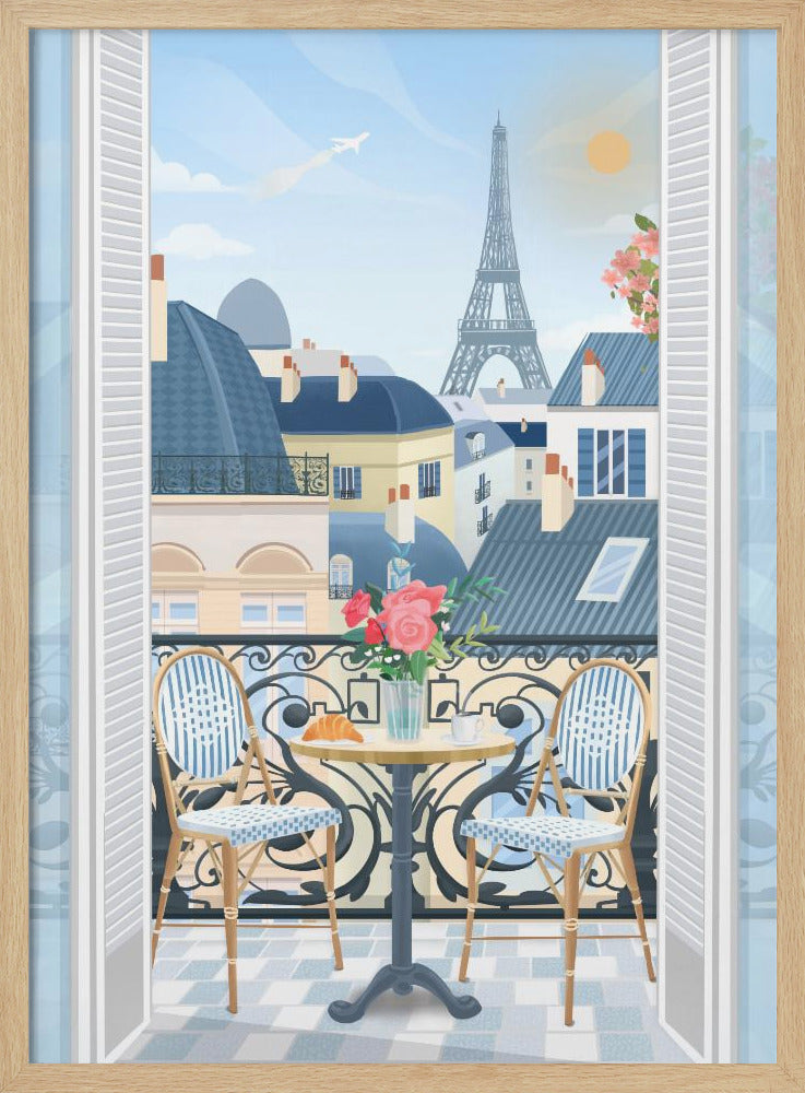 Pariser Terrasse | Poster