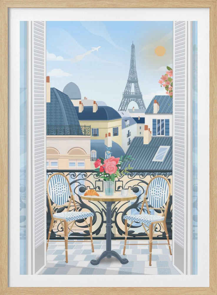 Pariser Terrasse | Poster