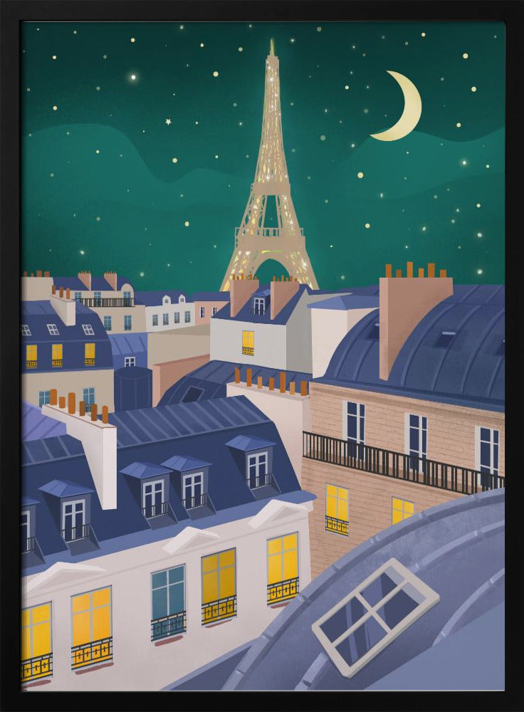Paris bei Nacht | Poster