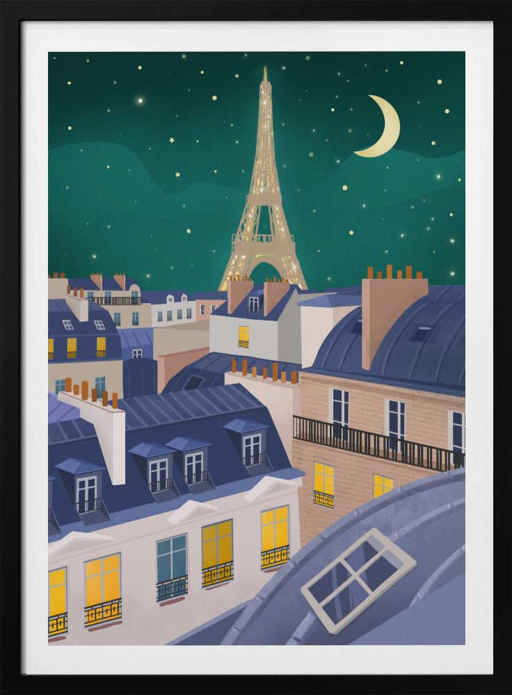 Paris bei Nacht | Poster