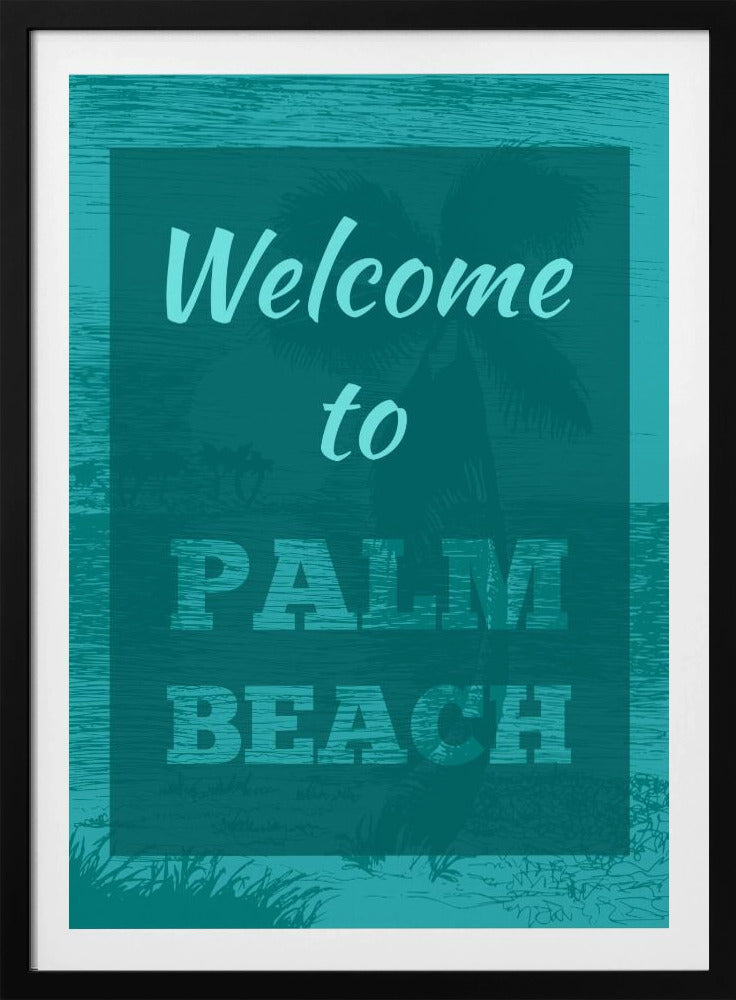 Willkommen in Palm Beach | Poster