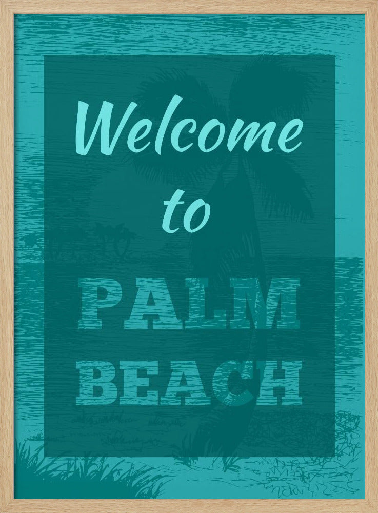 Willkommen in Palm Beach | Poster