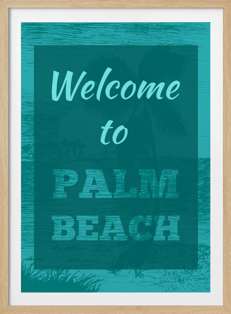 Willkommen in Palm Beach | Poster