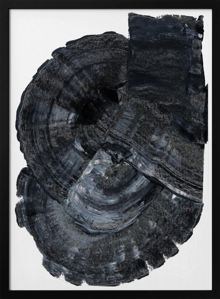 Schwarzes Fossil 1 | Poster