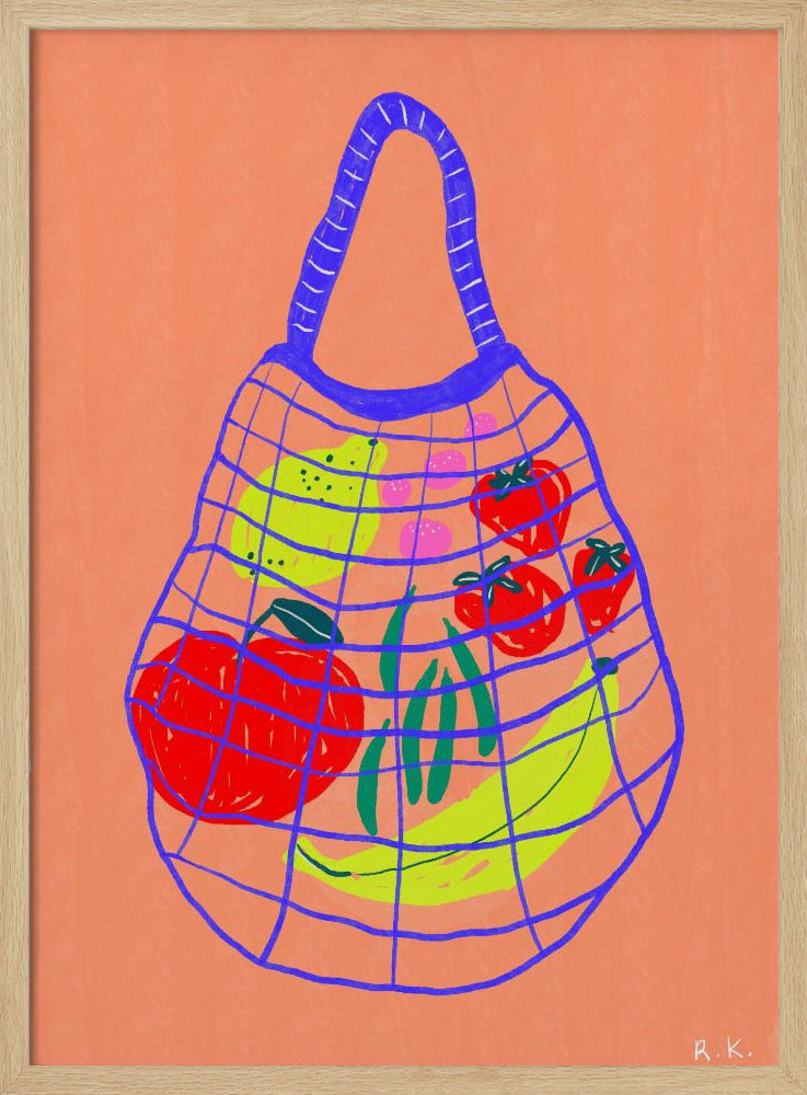 Shopping Bag Brown | Poster